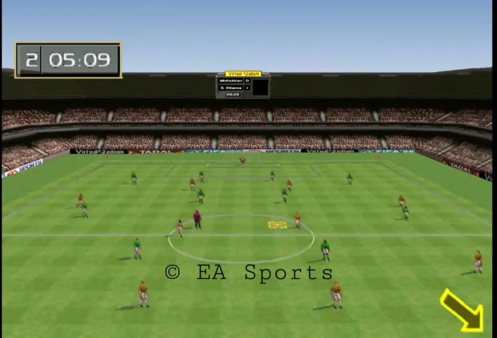 Fifa 96 gameplay