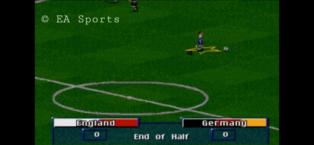 Fifa 97 final de primer tiempo