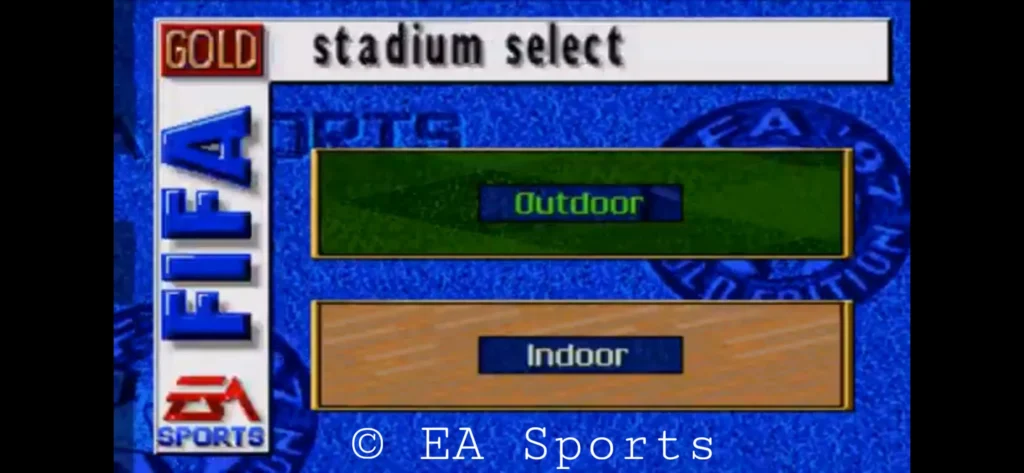 Fifa 97 Seleccionar estadio