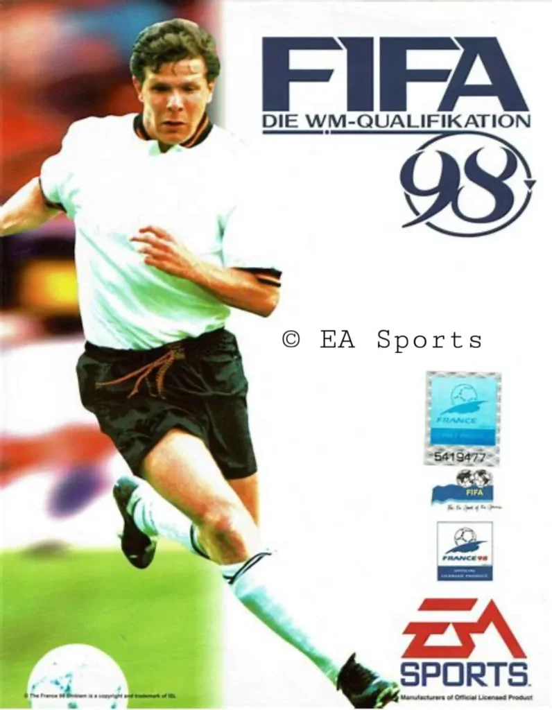 Fifa 98 Portada Andreas Moller