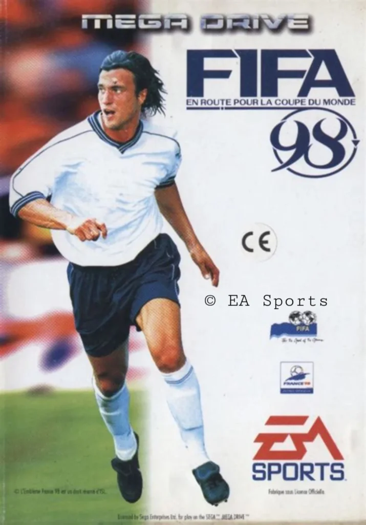 Fifa 98 Portada David Ginola