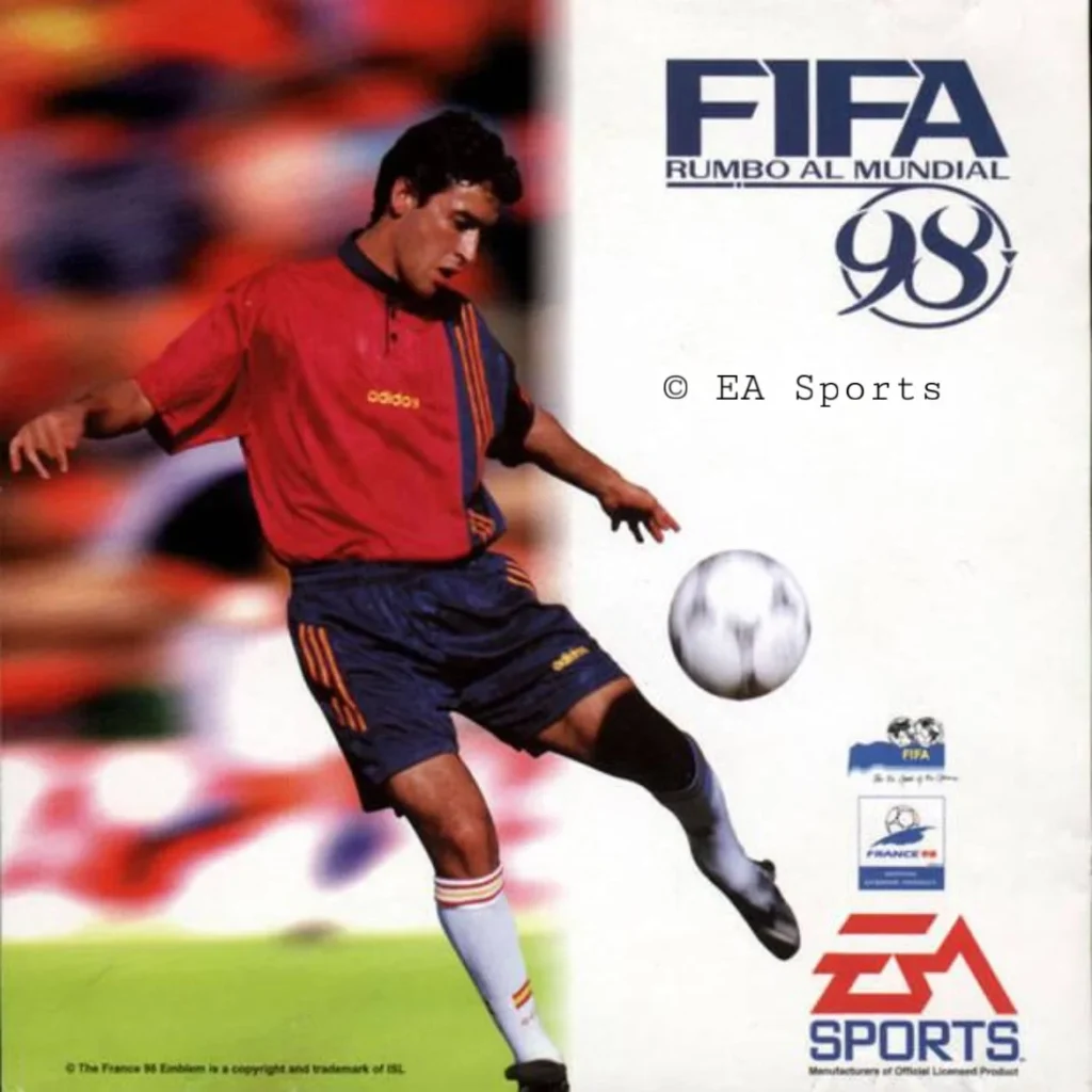 Fifa 98 Portada Raul