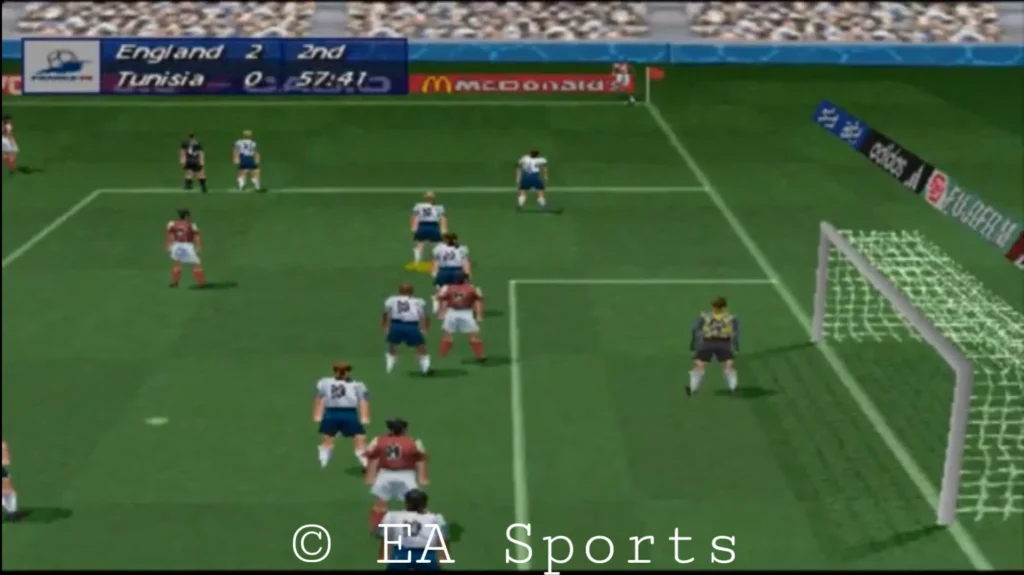  FIFA 98 Saque de banda