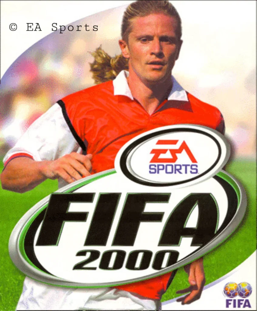 Fifa 2000 portada Emmanuel Petit