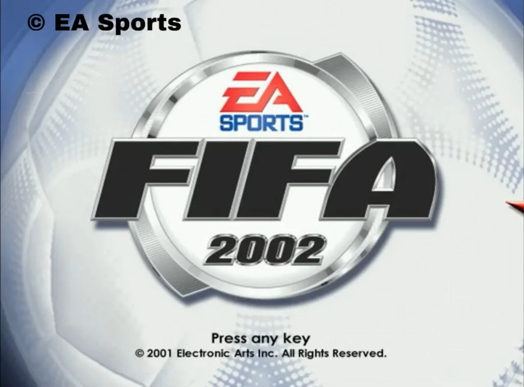 FIFA 2002 inicio