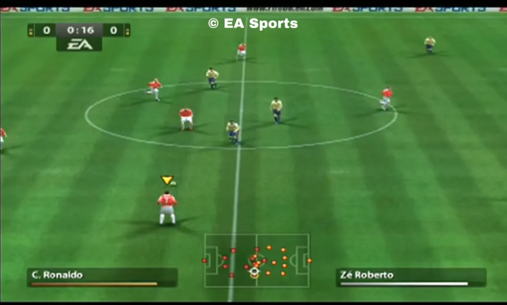 "FIFA 06 gameplay"