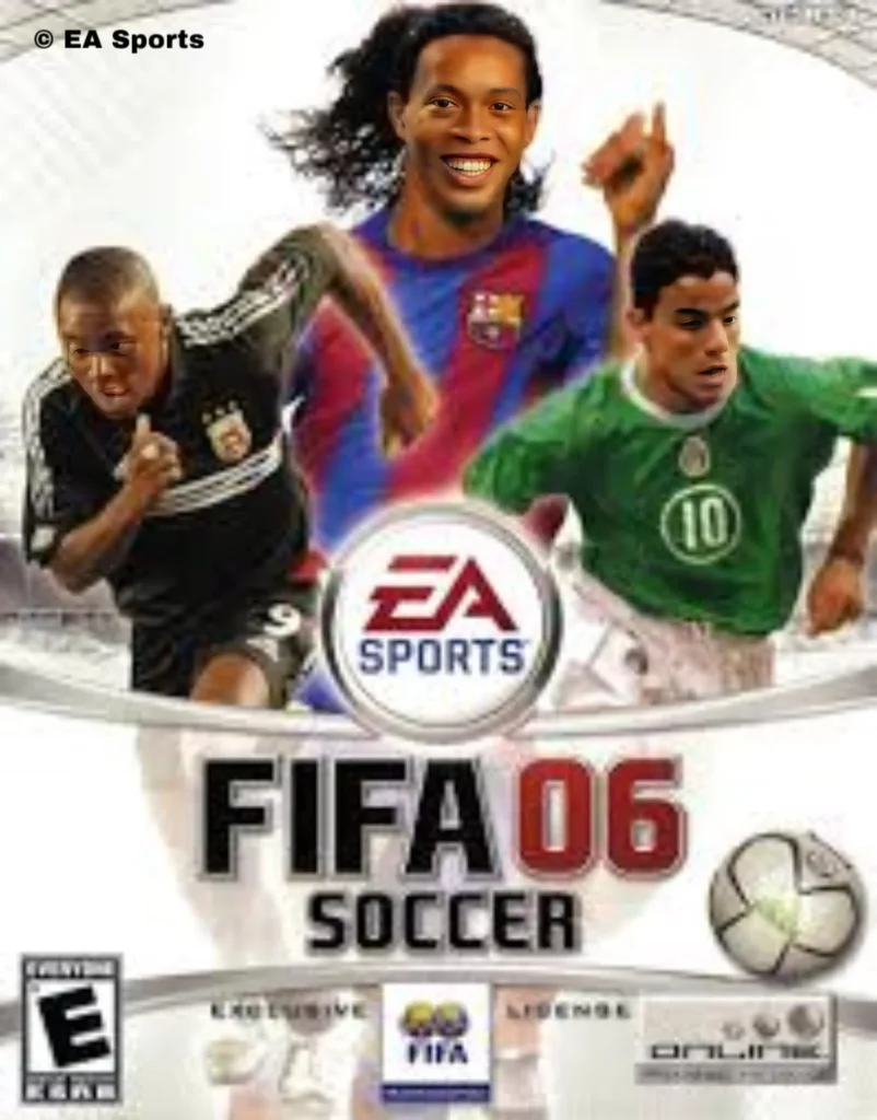 "FIFA 06 portada norteamerica"