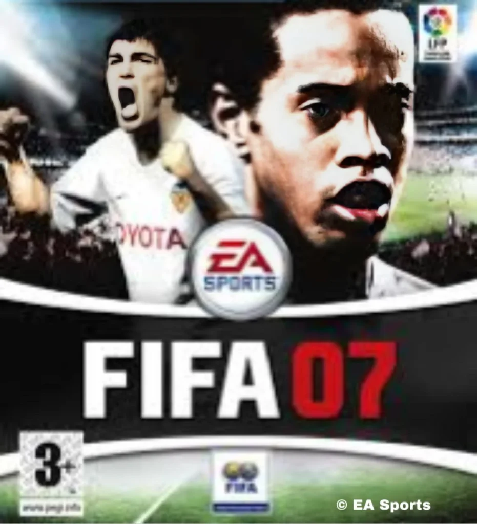 "FIFA 07 Portada España David Villa"