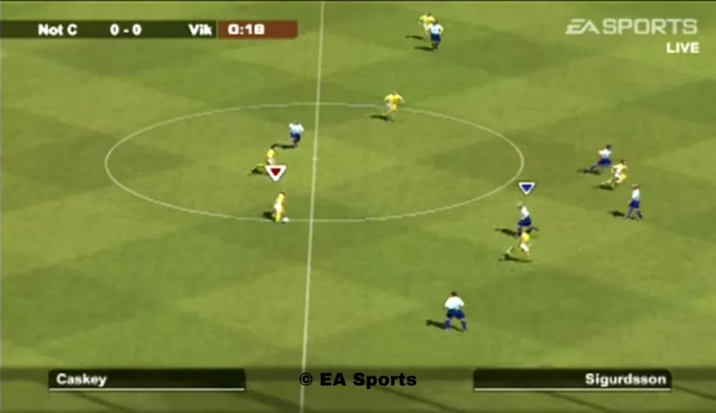 "FIFA 2004 gameplay"