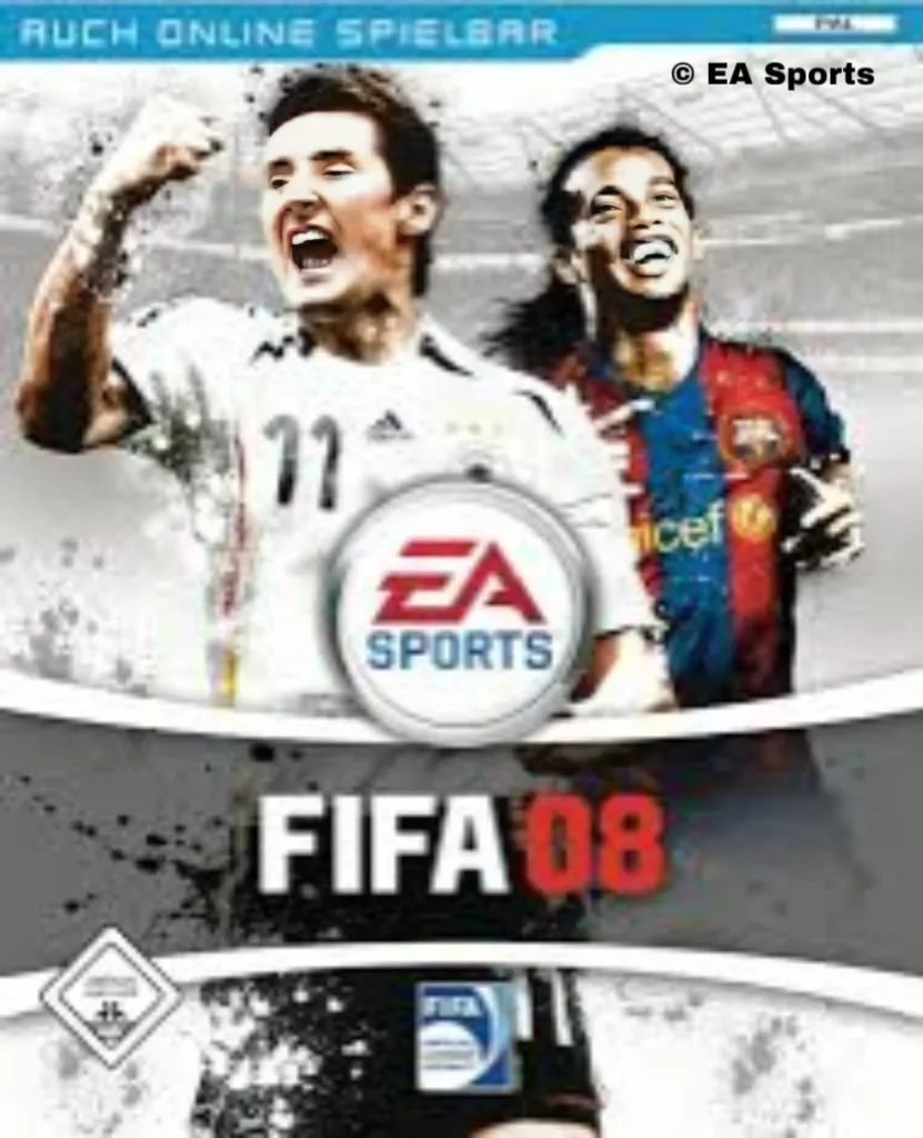 "FIFA 08 Portada Alemania Klose"