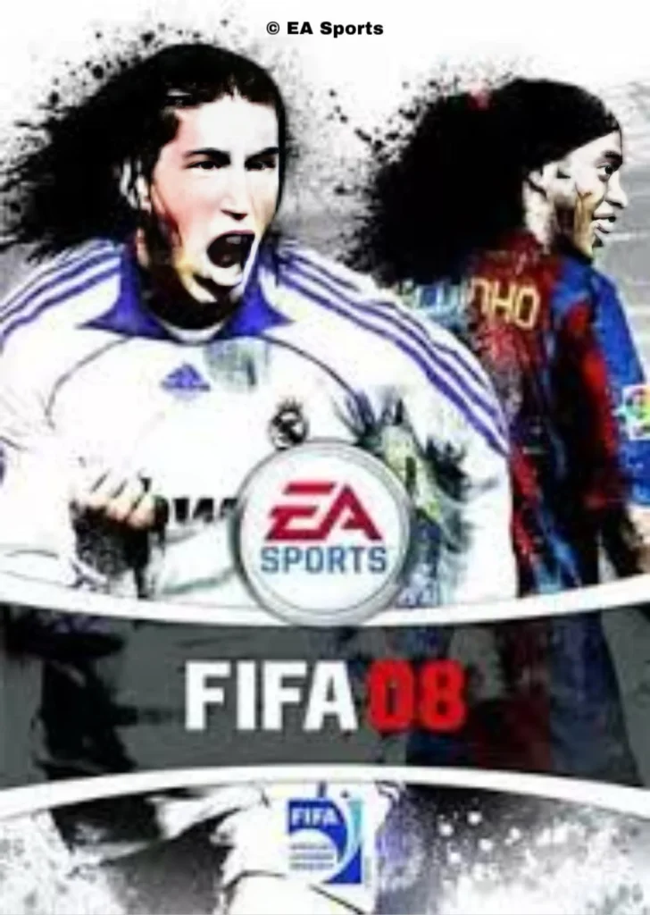 "FIFA 08 Portada España Sergio Ramos"