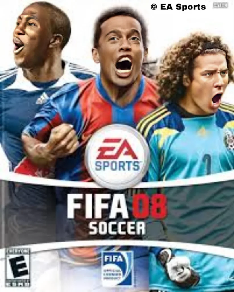 "FIFA 08 Portada Norteamerica"