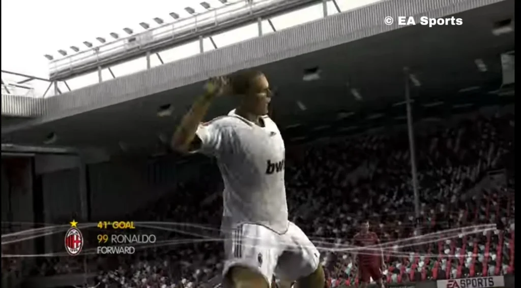 "FIFA 08 gol ronaldo"