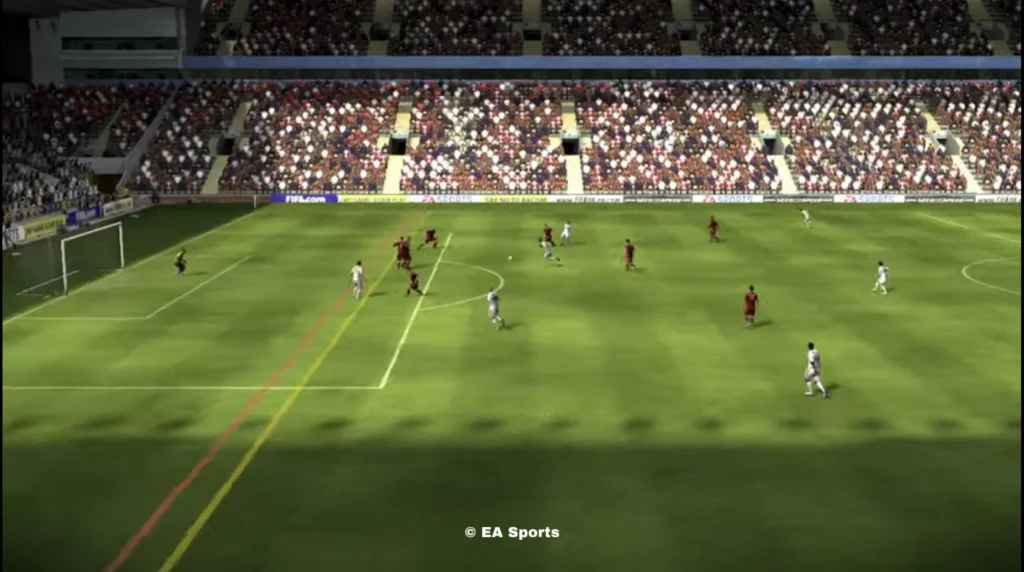 "FIFA 08 offside"