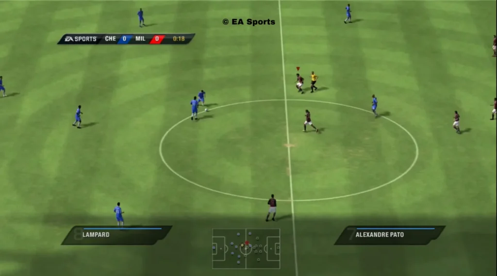 " FIFA 10 gameplay"