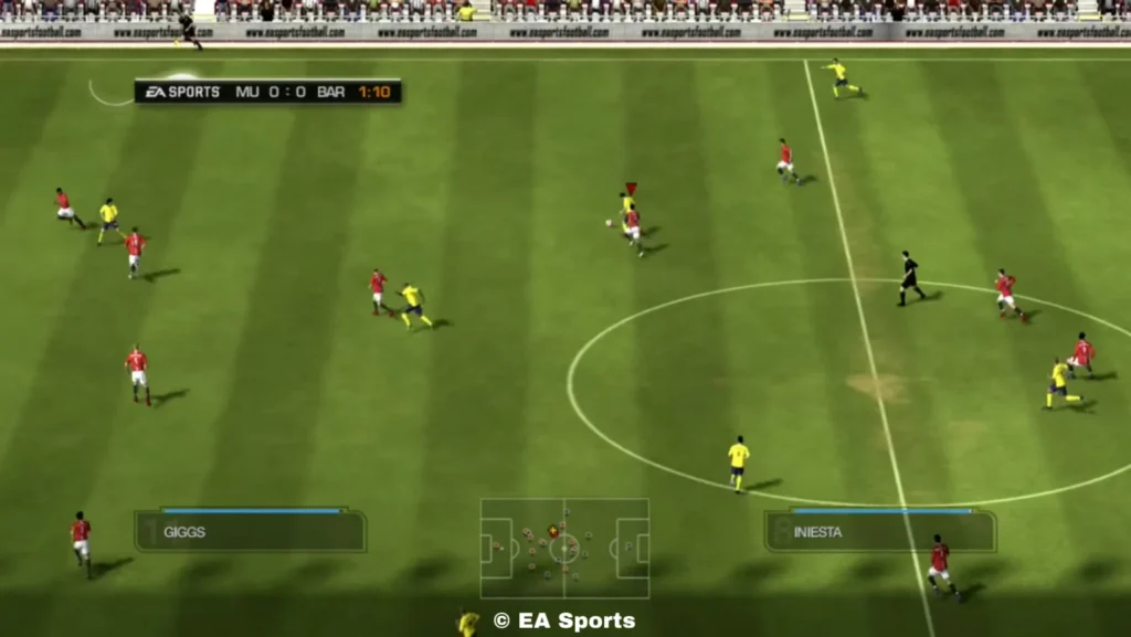 "FIFA 09 gameplay"