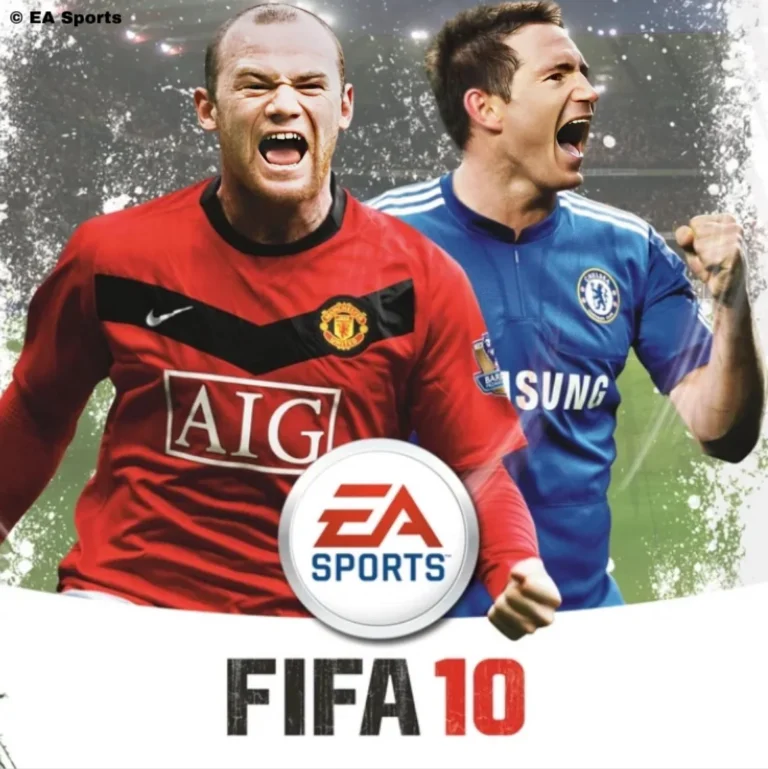 "Portada FIFA 10 Wayne Rooney y Frank Lampard Mundial"