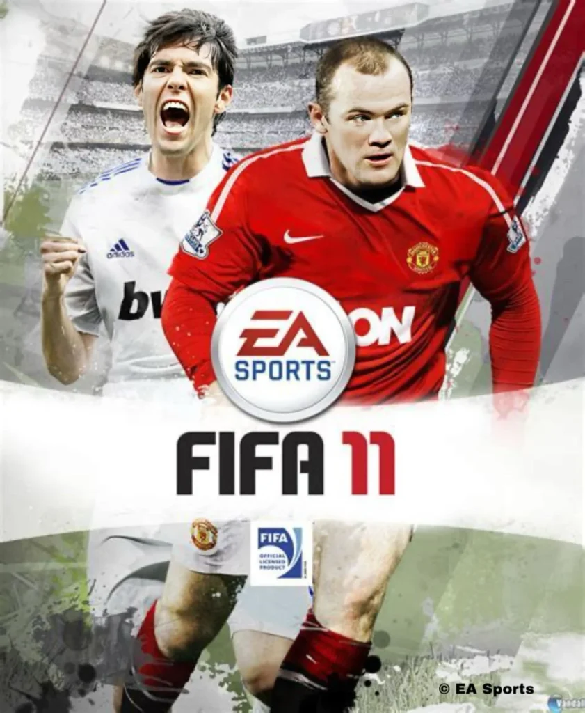 "Portada de FIFA 11 en Reino Unido e Irlanda Kaká y Rooney"