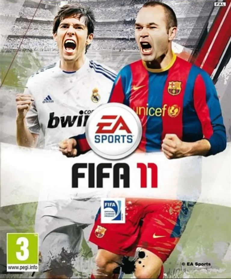 "Portada en España de FIFA 11 Andrés Iniesta y Kaká"