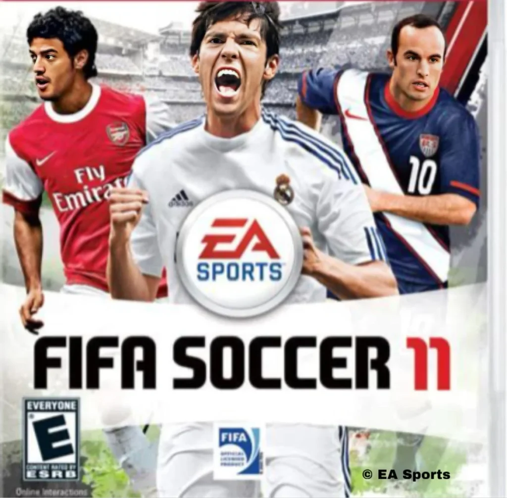 "Portada en Norteamerica de FIFA 11 Kaká, Carlos Vela y Landon Donovan"